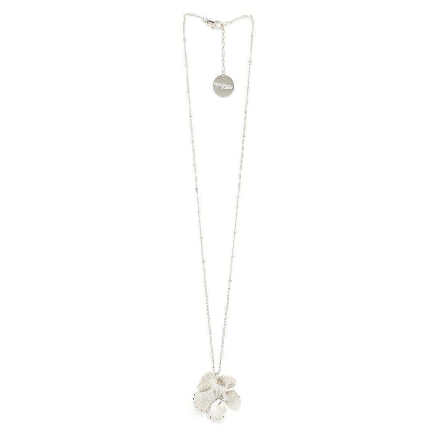 Colliers Monsieur Simone | Collier Orph E Argent Fleur