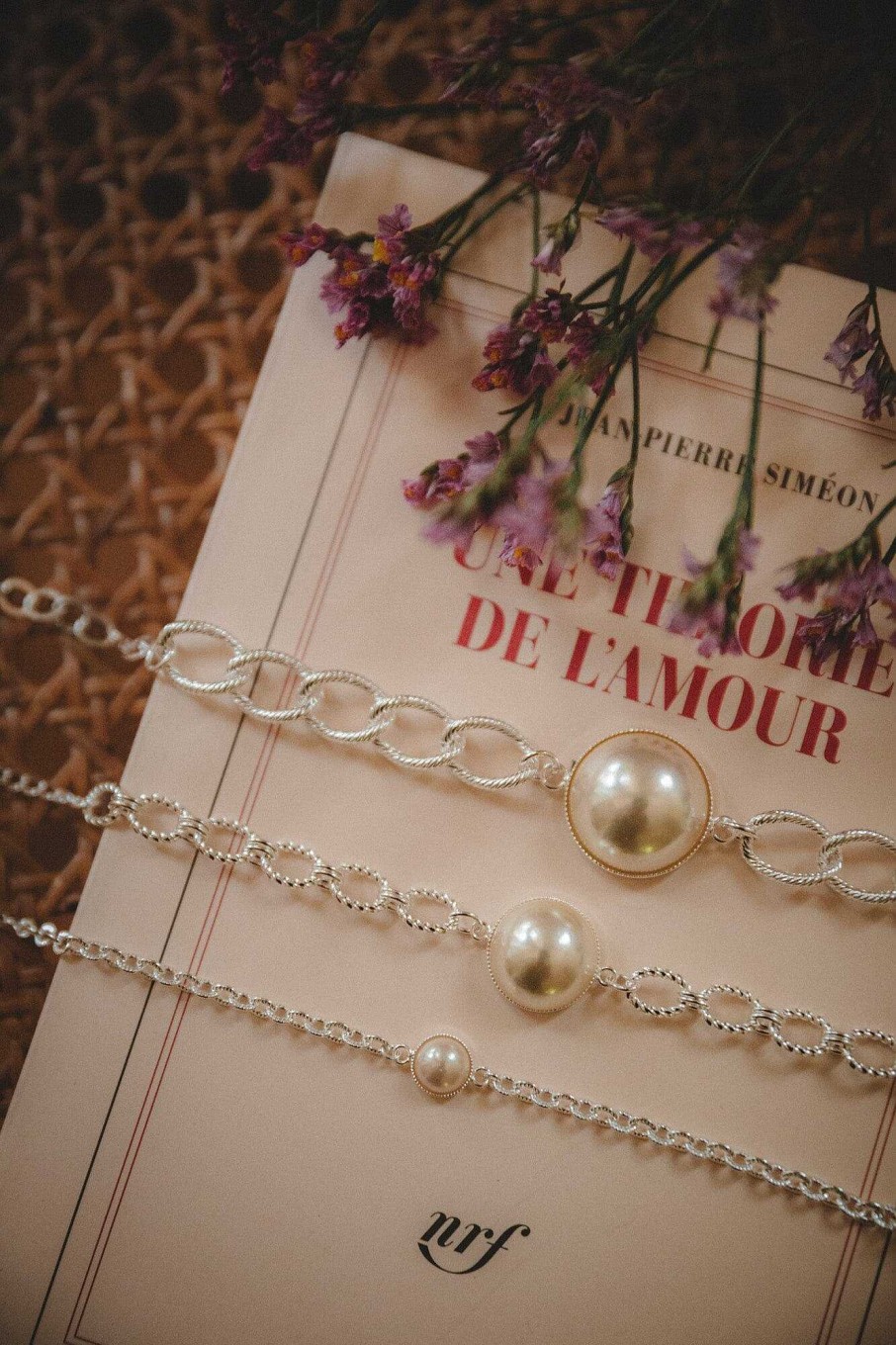 Bracelets Monsieur Simone | Bracelet N Lya Argent Perle