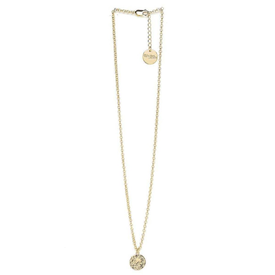 Colliers Monsieur Simone | Collier Hestia Or Rond Martel