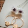 Boucles D'Oreilles Monsieur Simone | Cr Oles Hestia Or Ronds Martel S