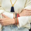 Bracelets Monsieur Simone | Bracelet Billy Argent Rouge Tress