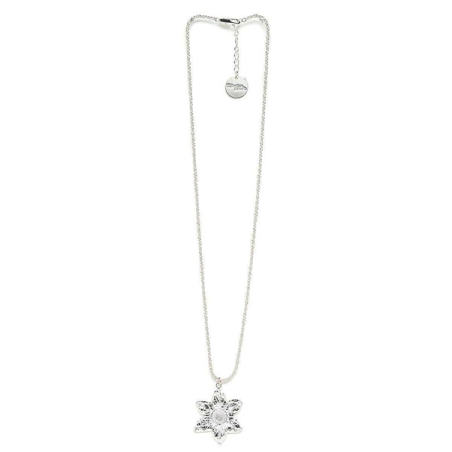 Colliers Monsieur Simone | Collier Hesp Ris Argent Fleur