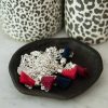 Bracelets Monsieur Simone | Bracelet Hector Argent Bordeaux Pompon