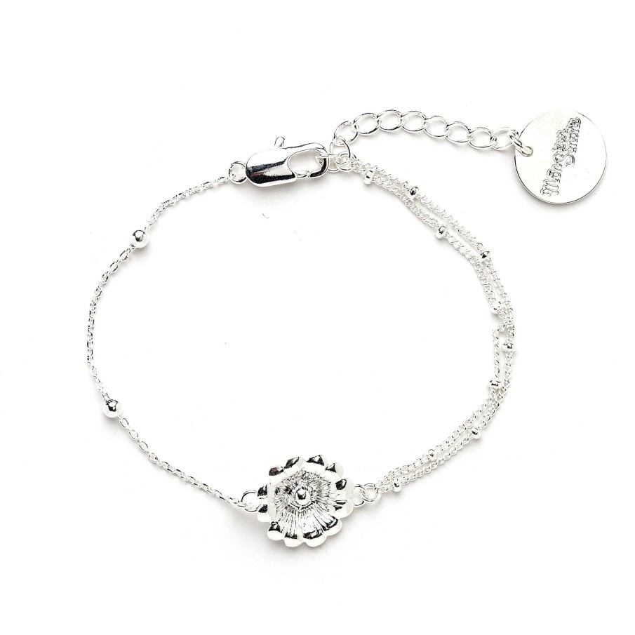 Bracelets Monsieur Simone | Bracelet Th Ia Argent Fleur