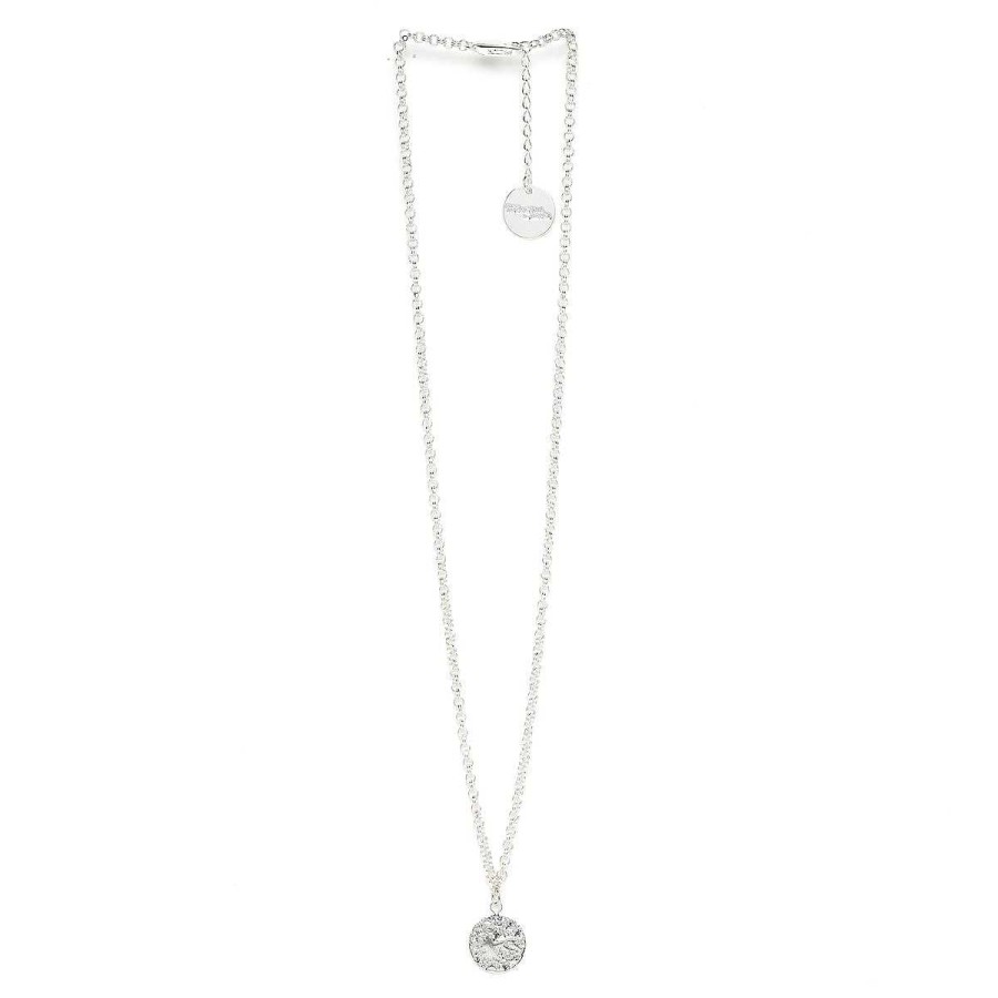 Colliers Monsieur Simone | Collier Hestia Argent Rond Martel