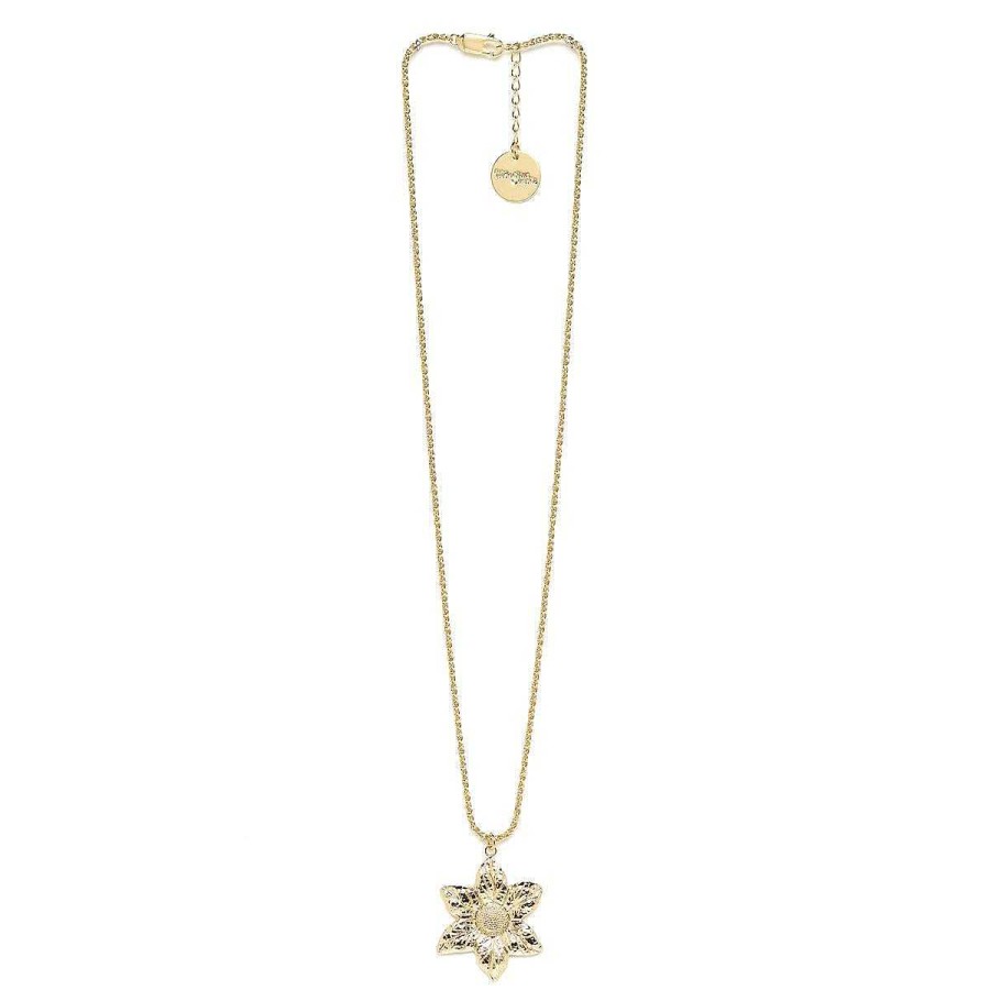 Colliers Monsieur Simone | Collier Hesp Ris Or Fleur