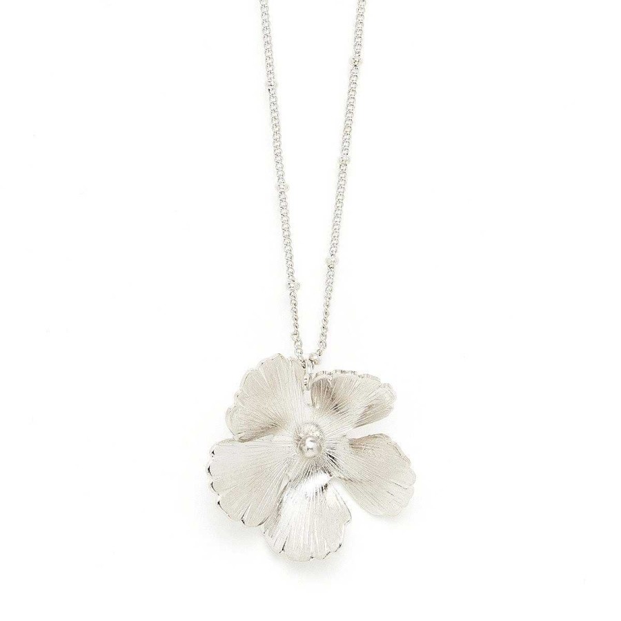 Colliers Monsieur Simone | Collier Orph E Argent Fleur